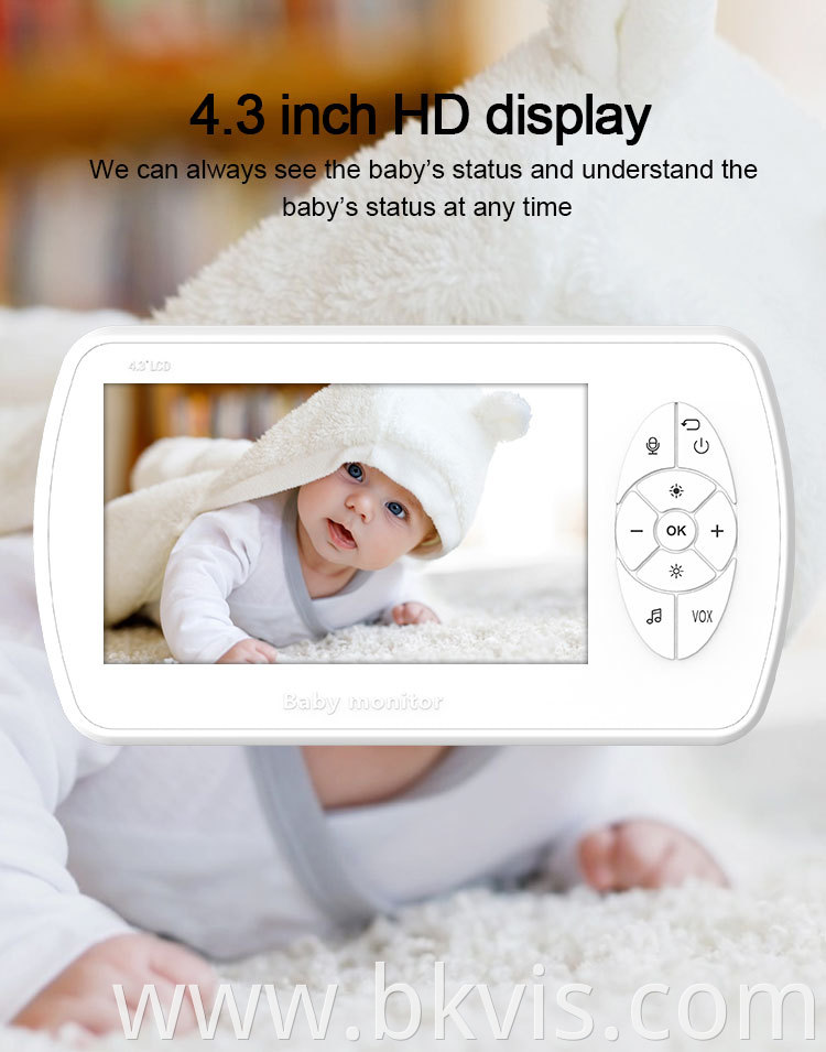 1080P Home Security Camera WiFi Smart Baby Monitor